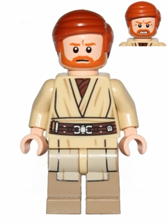 LEGO Minifigure -- Obi-Wan Kenobi (75040)-Star Wars / Star Wars Episode 3 -- SW0535 -- Creative Brick Builders